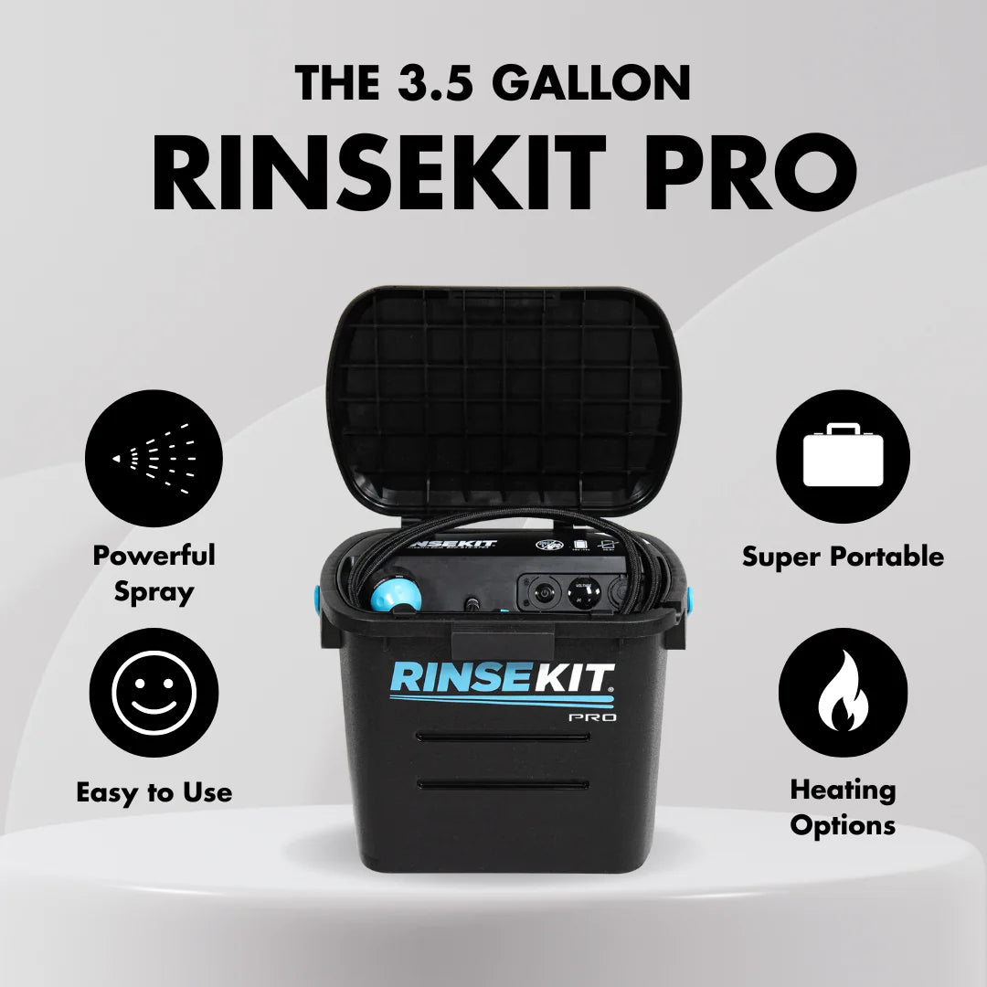 Rinsekit 3.5 Gallon RinseKit PRO Portable Shower