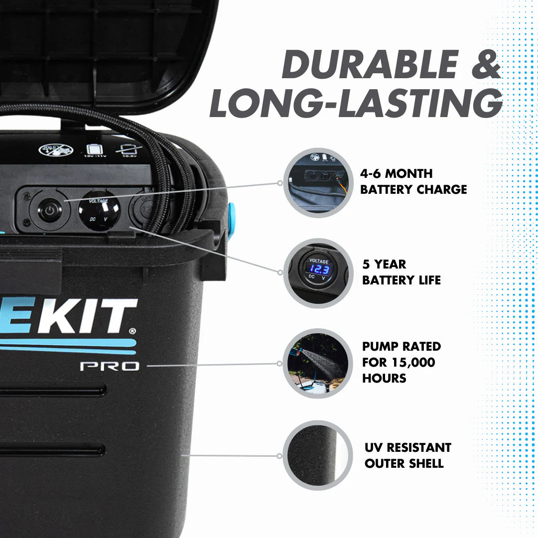 Rinsekit 3.5 Gallon RinseKit PRO Portable Shower