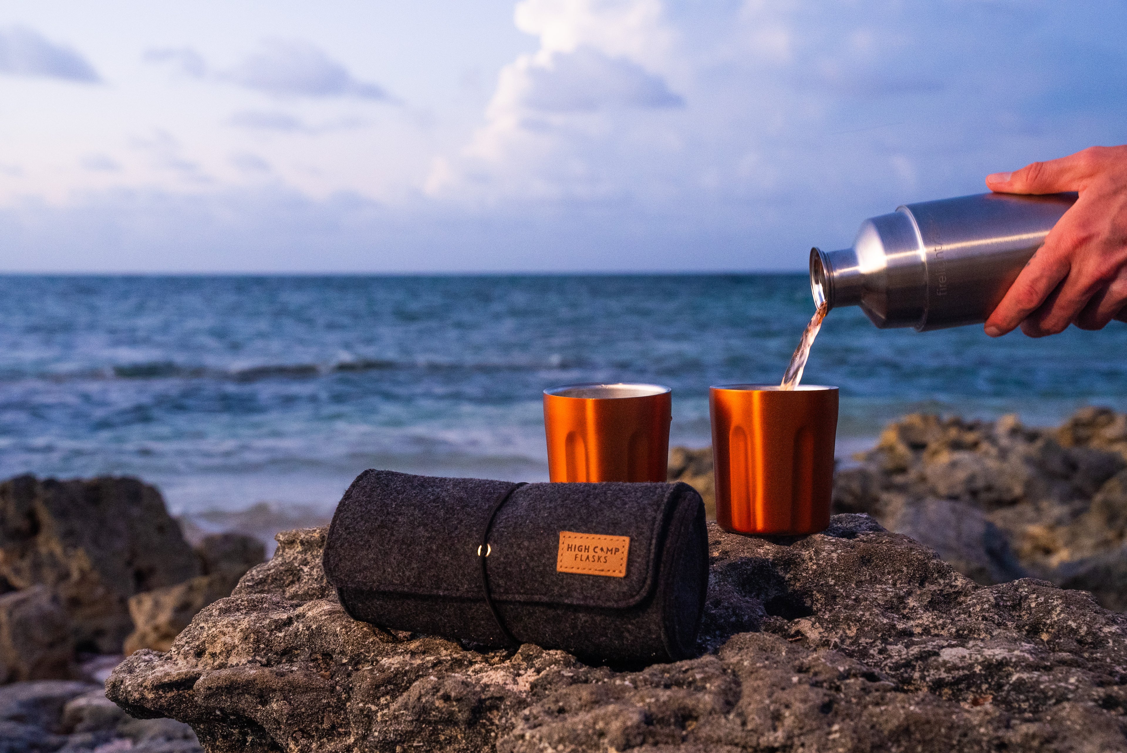 High Camp Firelight Tumbler 2-Pack & Soft Case