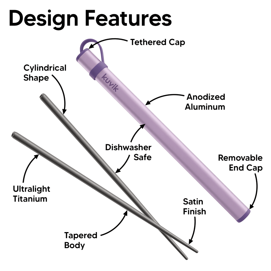 Kuvik Titanium Chopsticks